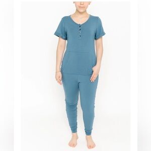 Smash + Tess Any-day Romper Blue Large